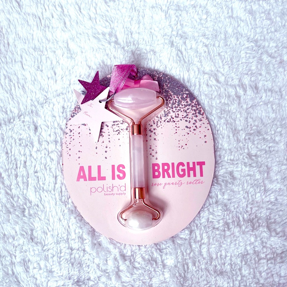 All Is Bright Rose Quartz Roller